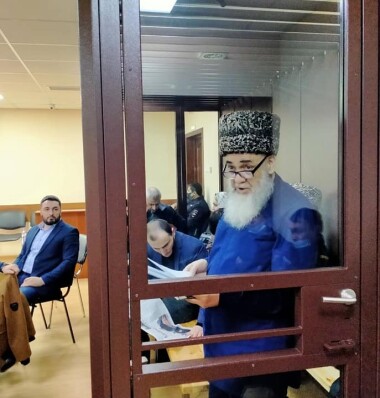 Ахмед Барахоев даёт показания. Фото Алёны Садовской